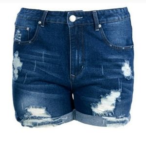 Boohoo denim shorts U.S.A. plus size 18.